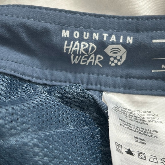 Mountain Hard Wear Hiking Pants blue size 6/38 - Picture 9 of 10
